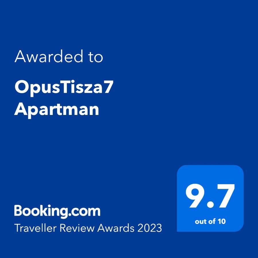 Opustisza7 Apartman Tiszafüred Exterior foto